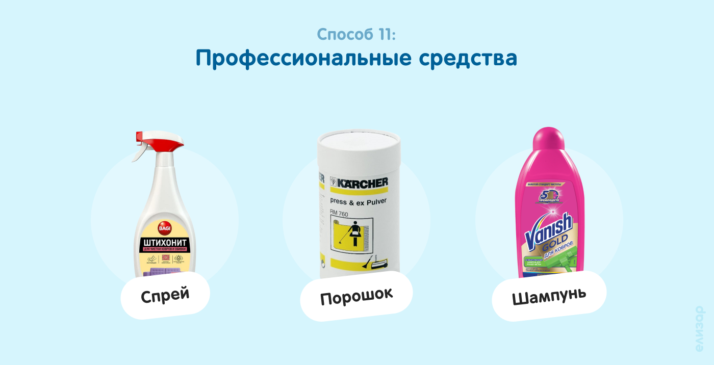 Способ 11. Профессиональные средства