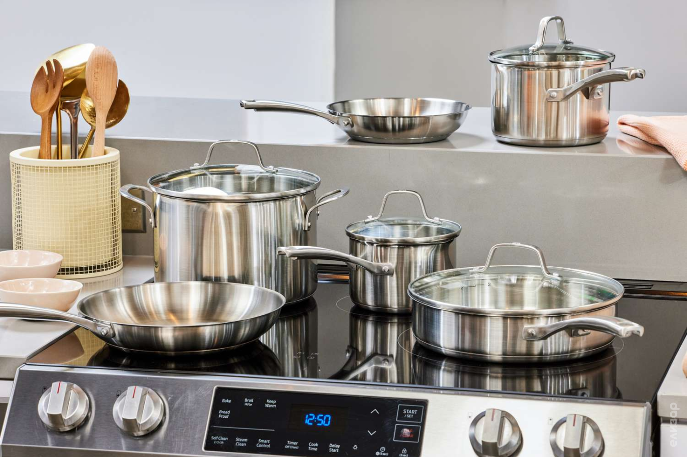 Посуда из нержавеющей стали